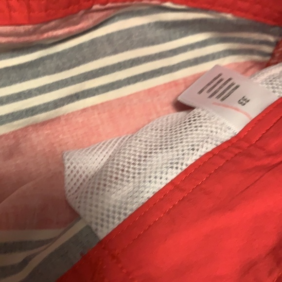 Men's swim trunks, red, white and blue, new - Picture 6 of 6